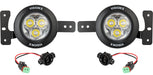 Vision X Lighting 5504184 18+ Jeep Jl Factory Upgrade Bracket Kit With Cg2-Cpm310 Lights - Truck Part Superstore