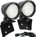 Vision X Lighting 9888415 07-17 Jeep Jk A Pillar Mount With 4.5" Cannon Set - Truck Part Superstore