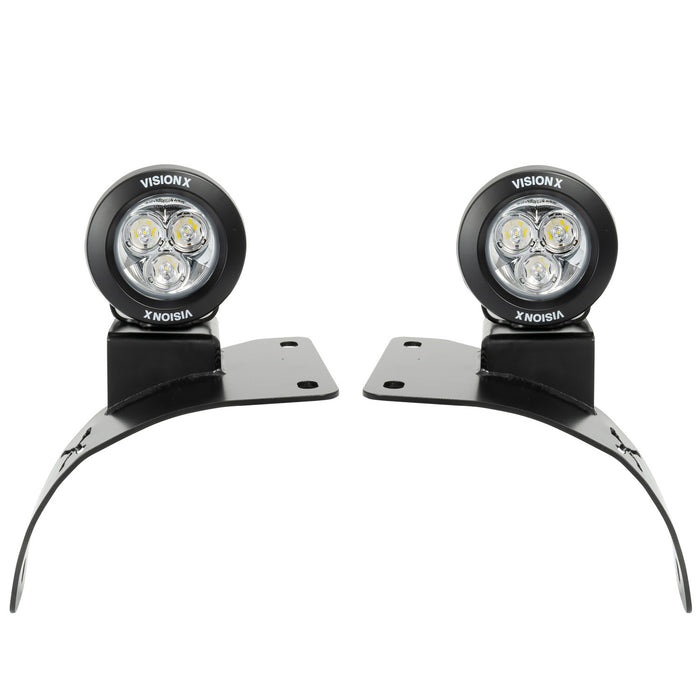 Vision X Lighting 5544182 2018-CURRENT JEEP JL/JT COWL LIGHT MOUNT W/ CG2 MINI CANNON MULTI - Truck Part Superstore