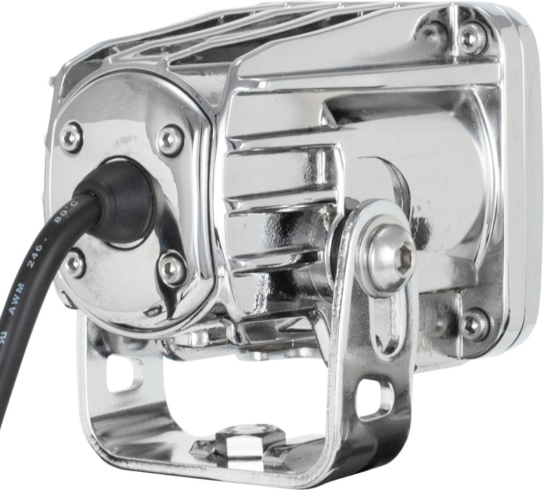 Vision X Lighting 9124247 Optimus Square Chrome 1 10W LED 10 Narrow - Truck Part Superstore