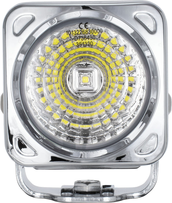 Vision X Lighting 9139098 Optimus Square Chrome 1 10W LED 20 Medium - Truck Part Superstore