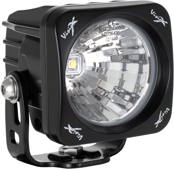 Vision X Lighting 9138015 Optimus Square Black 1 10W LED 20 Medium 2 Light Kit - Truck Part Superstore