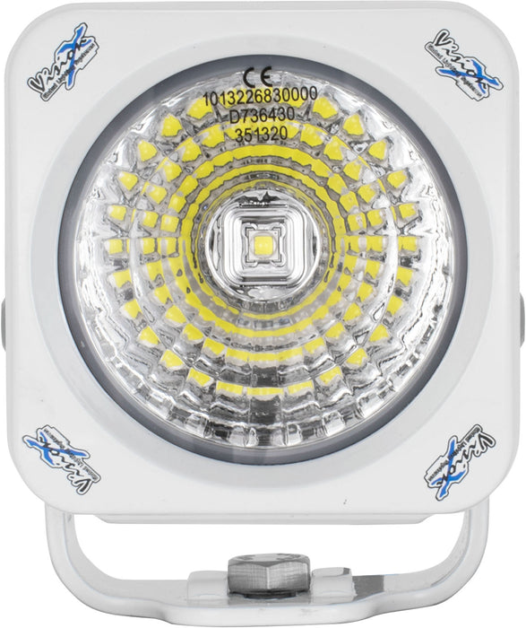 Vision X Lighting 9148274 Optimus Square White 1 10W LED 20 Medium 2 Light Kit - Truck Part Superstore