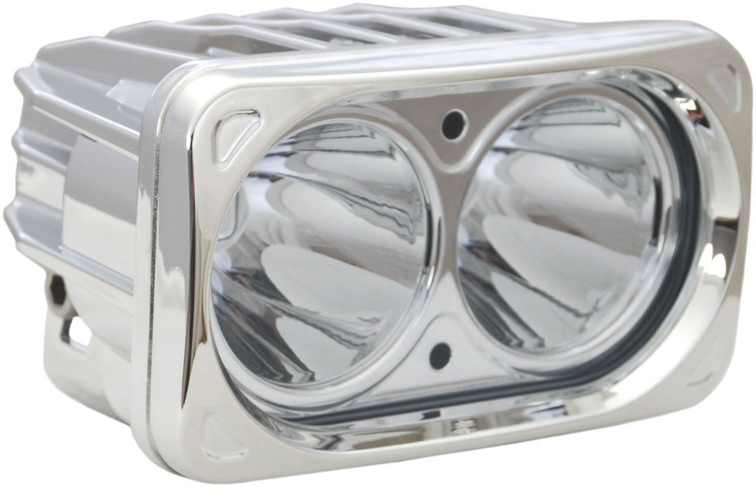 Vision X Lighting 9124698 Optimus Square Chrome 2 10W Leds 10 Narrow - Truck Part Superstore