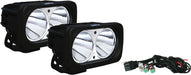 Vision X Lighting 9125053 Optimus Square Black 2 10W Leds 10 Narrow 2 Light Kit - Truck Part Superstore