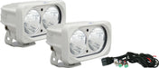 Vision X Lighting 9148632 Optimus Square White 2 10W Leds 20 Medium 2 Light Kit - Truck Part Superstore