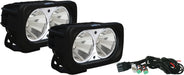 Vision X Lighting 9137742 Optimus Square Black 2 10W Leds 60 Flood 2 Light Kit - Truck Part Superstore