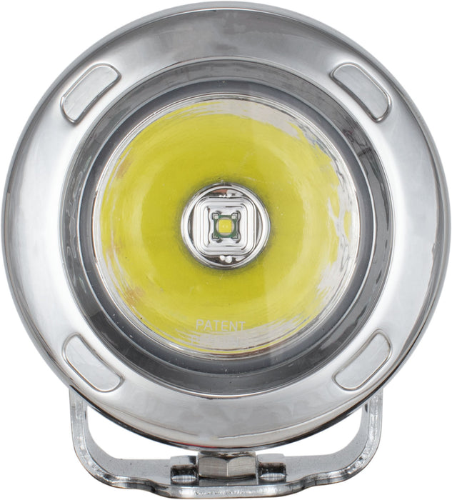Vision X Lighting 9149080 Optimus Round Chrome 1 10W LED 10 Narrow - Truck Part Superstore