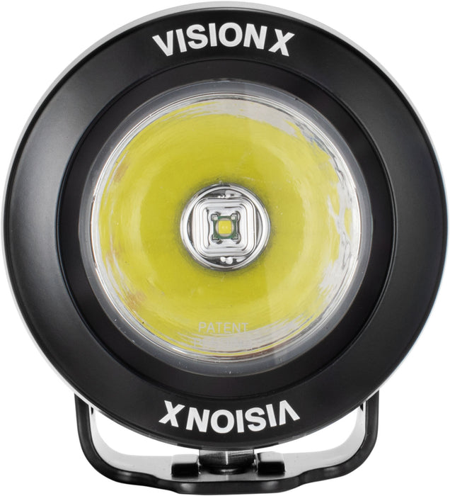 Vision X Lighting 9140896 Optimus Round Black 1 10W LED 10 Narrow - Truck Part Superstore