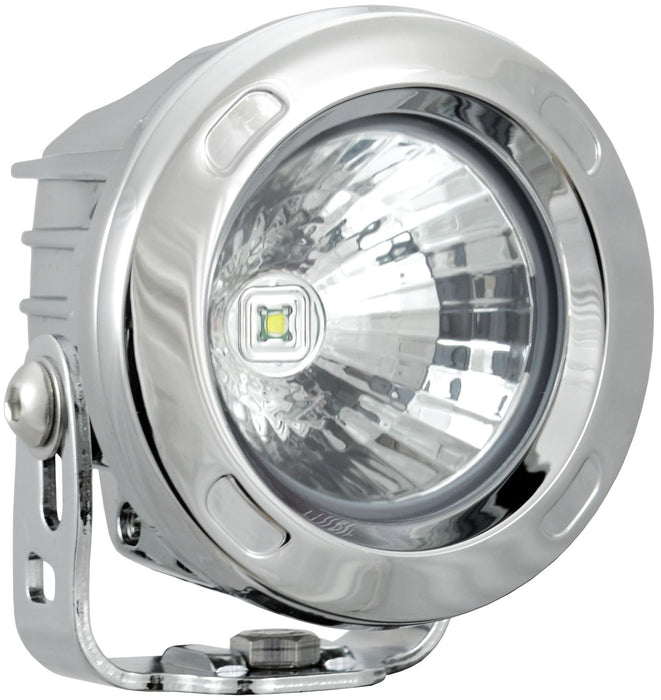 Vision X Lighting 9149899 Optimus Round Chrome 1 10W LED 20 Medium 2 Light Kit - Truck Part Superstore