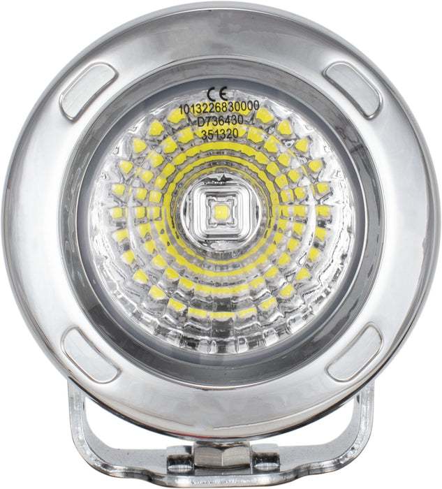 Vision X Lighting 9149264 Optimus Round Chrome 1 10W LED 20 Medium - Truck Part Superstore