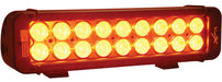 Vision X Lighting 4006980 11" Xmitter Prime Amber LED Bar Black 18 5W Led'S 10 Narrow - Truck Part Superstore