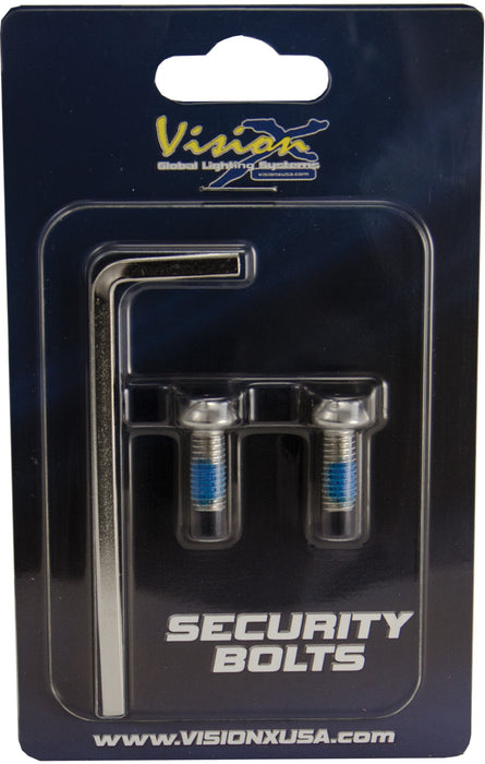 Vision X Lighting 9893440 Security Bolt 6X15 2Pcs Including 1 Tool - Truck Part Superstore