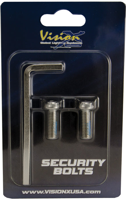 Vision X Lighting 9893457 Security Bolt 6X20 2Pcs Including 1 Tool - Truck Part Superstore