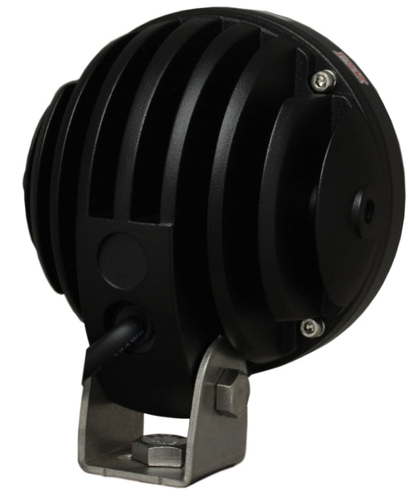Vision X Lighting 9118215 4" Round Utility Market Xtreme Black 7 5W Led'S 40 Wide - Truck Part Superstore