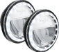 Vision X Lighting 9904085 Two 4.5" Round Chrome Vx LED Headlight (Par36) With Halo - Truck Part Superstore