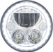 Vision X Lighting 9892061 Single 7" Round Vx LED Headlight W/ Low-High-Halo - Truck Part Superstore