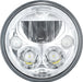 Vision X Lighting 9892061 Single 7" Round Vx LED Headlight W/ Low-High-Halo - Truck Part Superstore