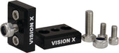 Vision X Lighting 9892917 Xpi/Xpr Series Centered End Mount Bracket And Hardware Kit - Truck Part Superstore