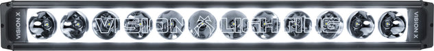 Vision X Lighting 9897165 25" Xpr-S Halo 10W Light Bar 12 LED Spot Optics For Xtreme Distance - Truck Part Superstore