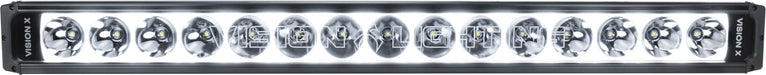 Vision X Lighting 9893228 30" Xpr-S Halo 10W Light Bar 15 LED Spot Optics For Xtreme Distance - Truck Part Superstore