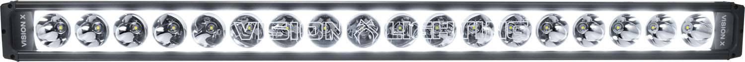 Vision X Lighting 9893242 35" Xpr-S Halo 10W Light Bar 18 LED Spot Optics For Xtreme Distance - Truck Part Superstore