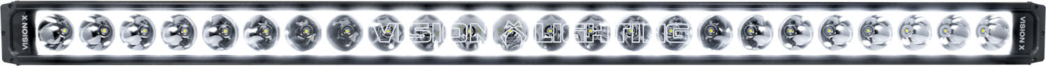Vision X Lighting 9898889 46" Xpr-S Halo 10W Light Bar 24 LED Spot Optics For Xtreme Distance - Truck Part Superstore
