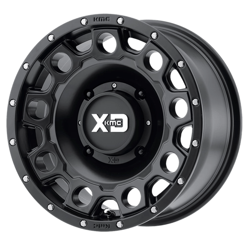 XD Powersports XS12947044710 XS129 14X7 4X156 S-BLK 10MM - Truck Part Superstore