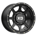 XD Powersports XS13447044738 XS134 14X7 4X156 S-BLK 38MM - Truck Part Superstore
