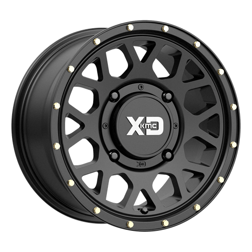 XD Powersports XS13556040738 XS135 15X6 4X110 S-BLK 38MM - Truck Part Superstore