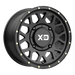 XD Powersports XS13541048700 XS135 14X10 4X137 S-BLK 00MM - Truck Part Superstore