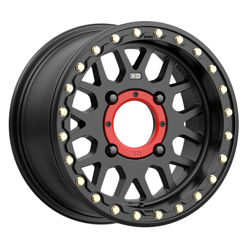 XD Powersports XS23541048700 XS235 14X10 4X137 S-BLK 00MM - Truck Part Superstore