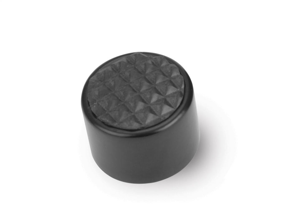 Lokar XSPO-6072 Dimmer Switch Cover; Midnight Series Black; Spoon Style; w/Rubber Insert; Steel; - Truck Part Superstore