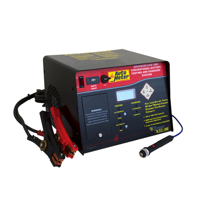 AutoMeter XTC-160 XTC-160; AGM Optimized Fast Charger/Tester - Truck Part Superstore