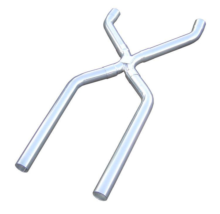 Pypes Performance Exhaust XVA10S Exhaust X-Pipe Kit Intermediate Pipe 2.5 in Hardware Incl Polished 304 Stainless Steel Pypes Exhaust - Truck Part Superstore