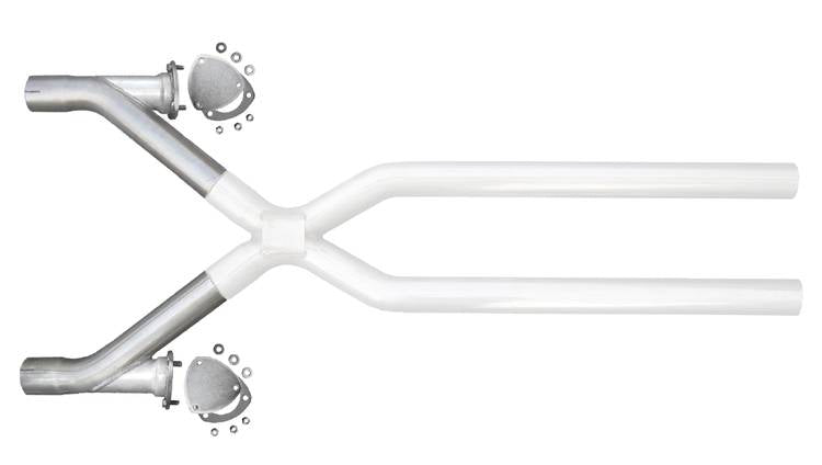 Pypes Performance Exhaust XVX10F Xchange Dump Legs Intermediate Pipe 2.5 in Hardware Incl Natural 409 Stainless Steel Pypes Exhaust - Truck Part Superstore
