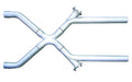 Pypes Performance Exhaust XVX13 Xchange X-Pipe Crossover Kit Intermediate Pipe 3 in Hardware Incl Natural 409 Stainless Steel Pypes Exhaust - Truck Part Superstore