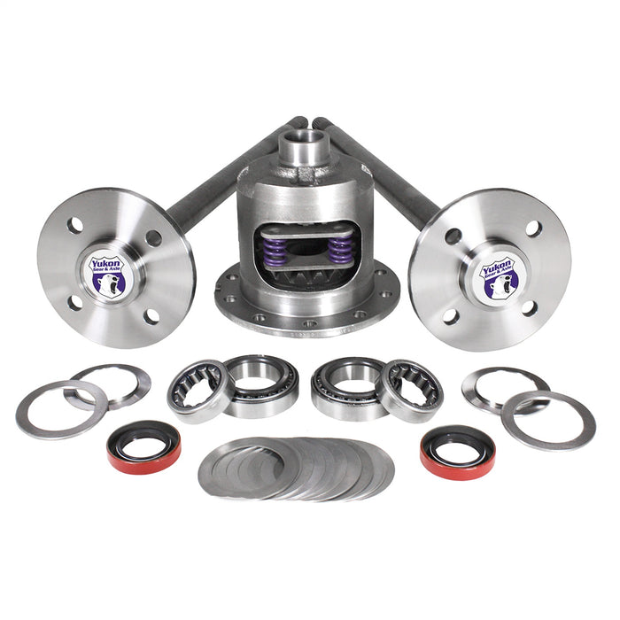 Yukon Gear YA FMUST-1-28 Yukon 79-93 Mustang Axle kit; 28 Spline; 4 Lug Axles w/DuraGrip Positraction - Truck Part Superstore
