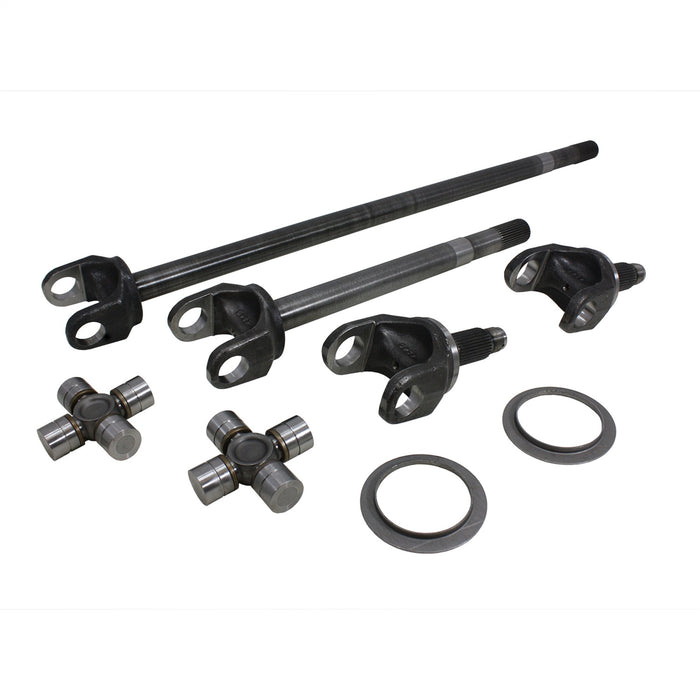 Yukon Gear YA W25002 Yukon Chromoly Front Axle Kit; Chrysler 9.25in. Diff; 33/35 Spline; 1555 U-Joint - Truck Part Superstore