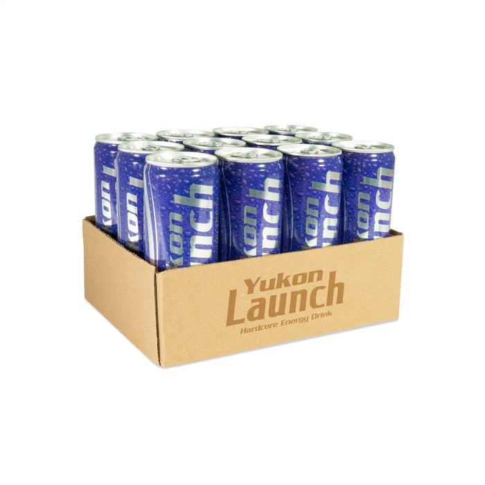 Yukon Gear YCWD-12 Yukon Launch Energy Drink Twelve-By-Twelve 12 x 12 Oz. Cans - Truck Part Superstore