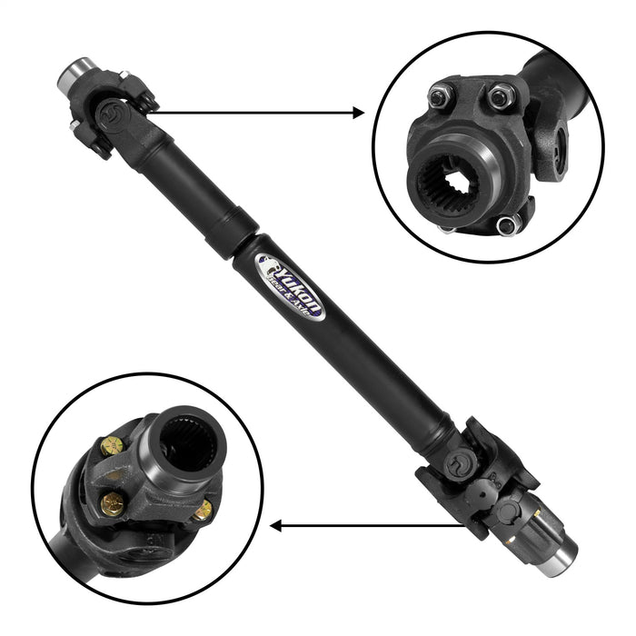 Yukon Gear YDS037 Yukon Performance Rear Driveshaft 2018 JL Wrangler Sport 2 Door with MT - Truck Part Superstore