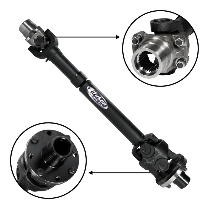 Yukon Gear YDS057 Jeep JL Rubicon Rear Driveshaft; with 2 Door with Automatic Transmission - Truck Part Superstore