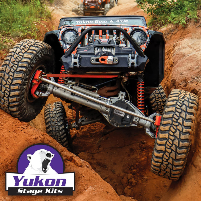 Yukon Gear YGK015STG4 Stage 4 Re-Gear Kit upgrades front/rear diffs; 24 spl; incl covers/fr/rr axles - Truck Part Superstore