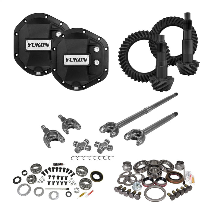 Yukon Gear YGK016STG3 Stage 3 Re-Gear Kit upgrades front/rear diffs; 24 spl; incl covers/fr axles - Truck Part Superstore
