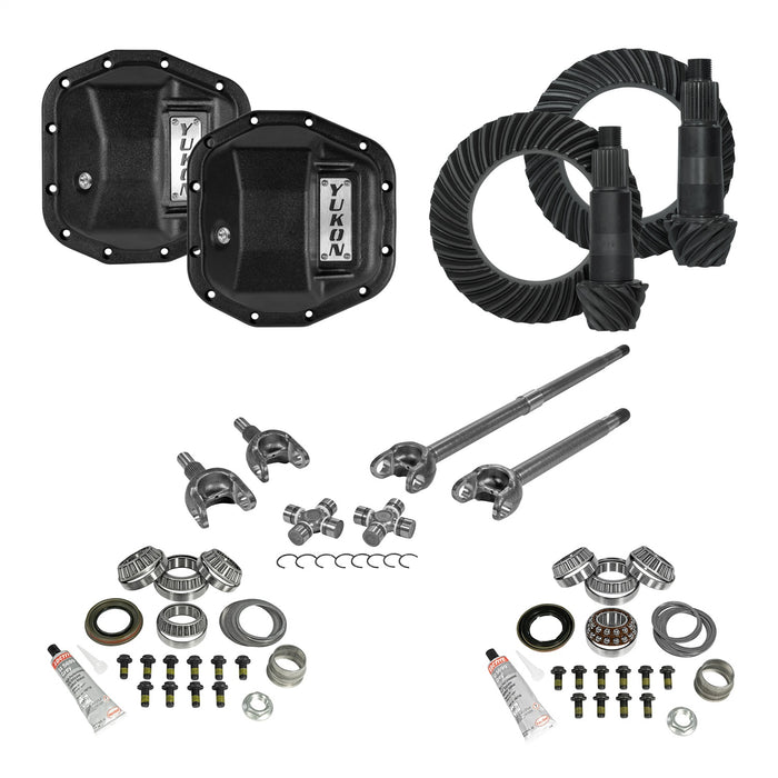 Yukon Gear YGK070STG3 Stage 3 Re-Gear Kit upgrades front/rear diffs; 28 spl; incl covers/fr axles - Truck Part Superstore