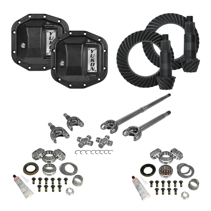 Yukon Gear YGK072STG3 Stage 3 Re-Gear Kit upgrades front/rear diffs; 24 spl; incl covers/fr axles - Truck Part Superstore