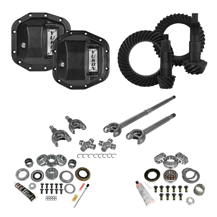 Yukon Gear YGK080STG3 Stage 3 Re-Gear Kit upgrades front/rear diffs; 24/28 spl; incl covers/fr axles - Truck Part Superstore
