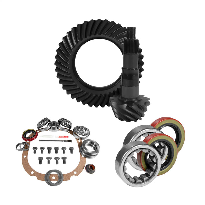 Yukon Gear YGK2048 8.8in. Ford 4.56 Rear Ring/Pinion; Install Kit; 2.53in. OD Axle Bearings/Seals - Truck Part Superstore
