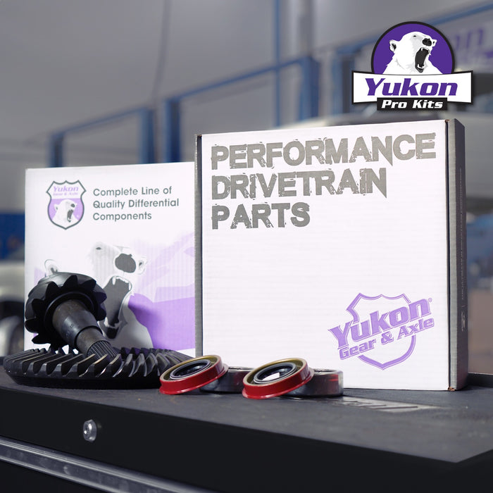 Yukon Gear YGK2090 9.75in. Ford 4.11 Rear Ring/Pinion; Install Kit; 2.53in. OD Axle Bearings/Seal - Truck Part Superstore