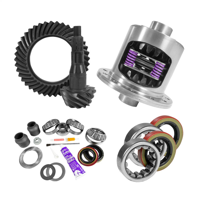 Yukon Gear YGK2092 9.75in. Ford 3.73 Rear Ring/Pinion; Install Kit; 34spl Posi; Axle Bearings - Truck Part Superstore